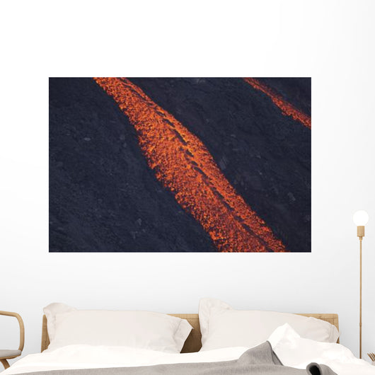 Stromboli Lava Flow Aeolian Wall Decal
