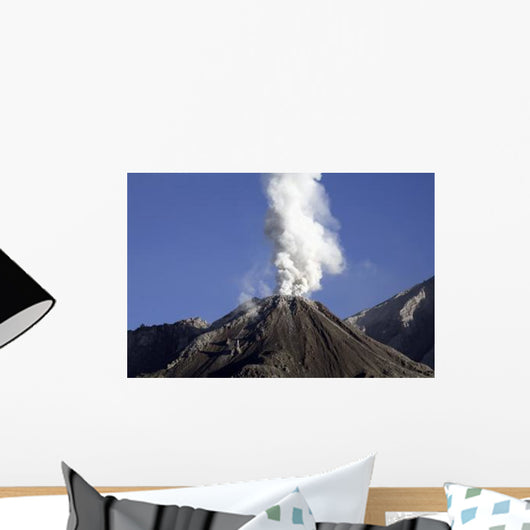 Santiaguito Eruption Guatemala Wall Decal Design 2