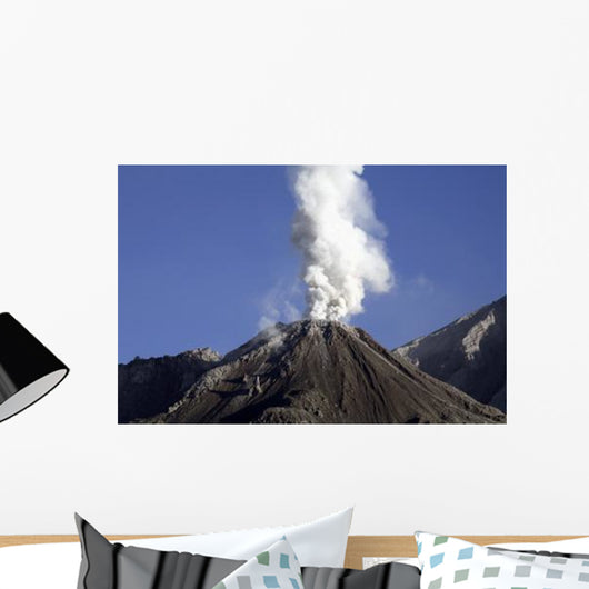 Santiaguito Eruption Guatemala Wall Decal Design 2