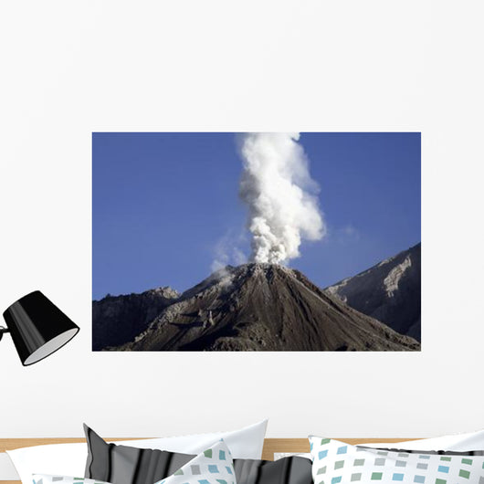 Santiaguito Eruption Guatemala Wall Decal Design 2