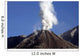Santiaguito Eruption Guatemala Wall Decal Design 2