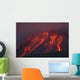 Soufriere Hills Eruption Montserrat Wall Decal Design 4
