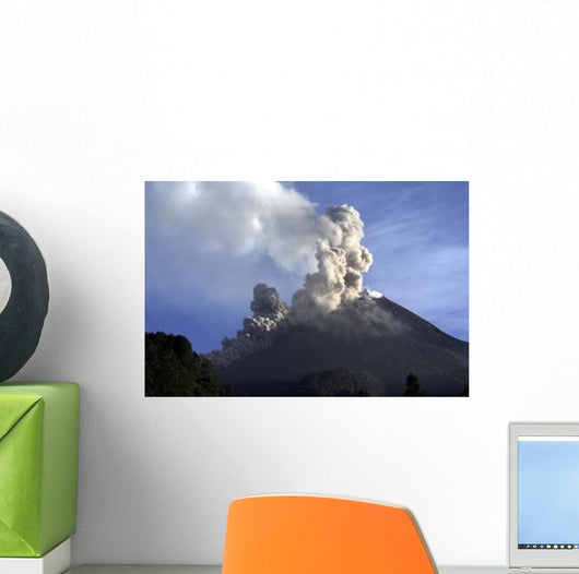 Merapi Eruption Java Island Wall Decal