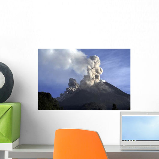 Merapi Eruption Java Island Wall Decal