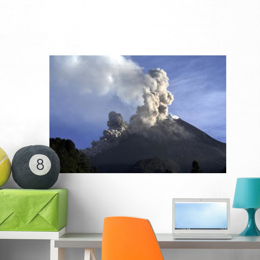 Merapi Eruption Java Island Wall Decal