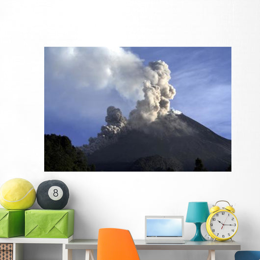 Merapi Eruption Java Island Wall Decal