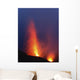 Stromboli Eruption Aeolian Islands Wall Decal Design 3