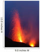 Stromboli Eruption Aeolian Islands Wall Decal Design 3