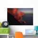 Stromboli Eruption Sea Entry Wall Decal