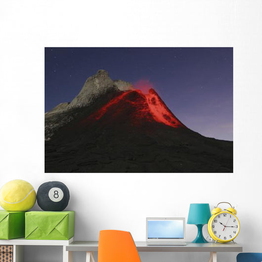Ol Doinyo Lengai Eruption Wall Decal
