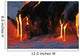 Kilauea Lava Flow Sea Wall Decal Design 2