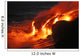 Kilauea Lava Flow Sea Wall Decal Design 1
