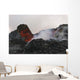 Skylight with Lava Reflection Wall Decal