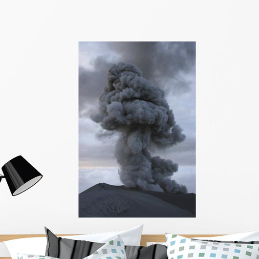 Semeru Eruption Java Island Wall Decal Design 2 - WallMonkeys.com ...