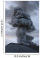 Semeru Eruption Java Island Wall Decal Design 2