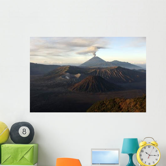 Tenge Caldera with Erupting Wall Decal