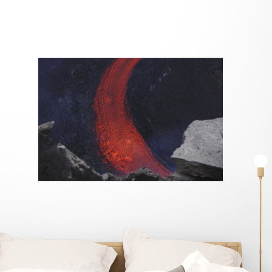 Fimmvorduhals Lava low Eyjafjallaj�kull Wall Decal