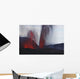 Fimmvorduhals Eruption Lava Fountains Wall Decal Design 1