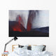 Fimmvorduhals Eruption Lava Fountains Wall Decal Design 1