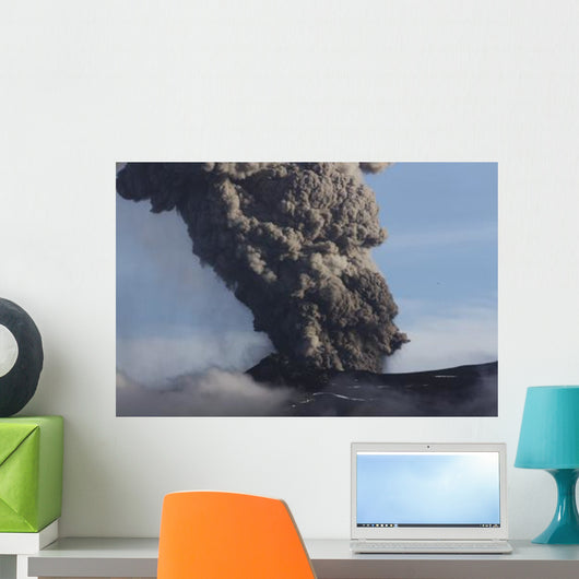 Eyjafjallaj�kull Eruption Iceland Wall Decal Design 4