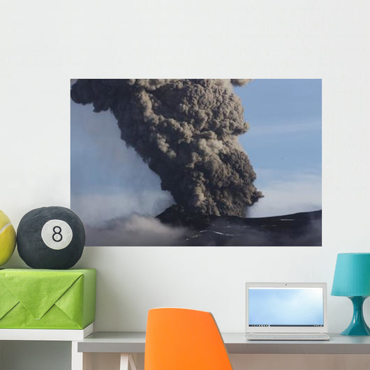 Eyjafjallaj�kull Eruption Iceland Wall Decal Design 4