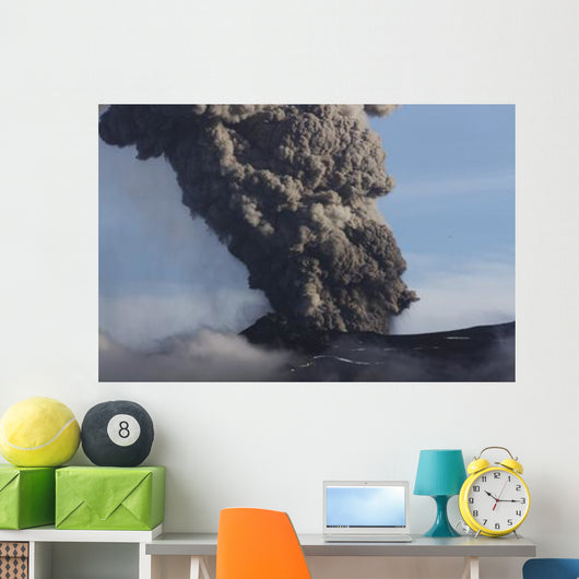 Eyjafjallaj�kull Eruption Iceland Wall Decal Design 4