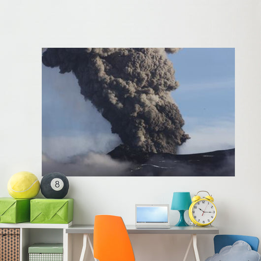 Eyjafjallaj�kull Eruption Iceland Wall Decal Design 4