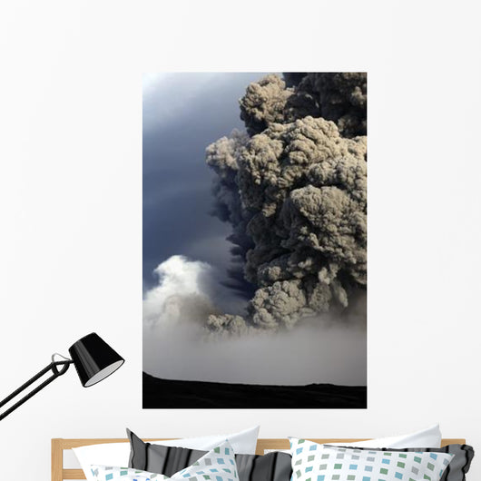 Eyjafjallaj�kull Eruption Iceland Wall Decal Design 3