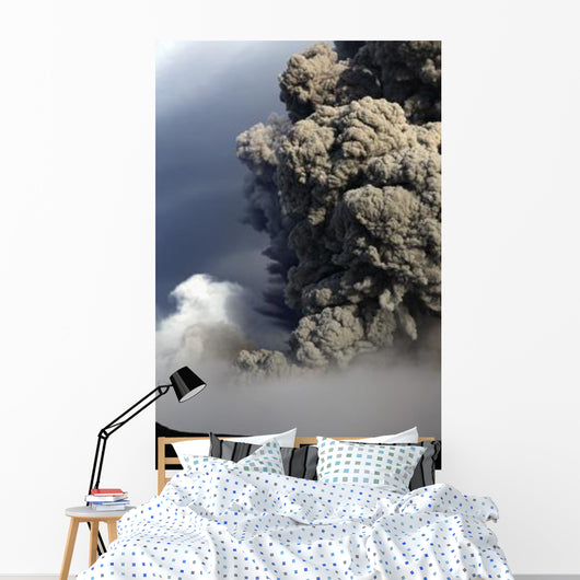 Eyjafjallaj�kull Eruption Iceland Wall Decal Design 3