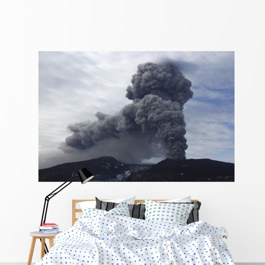 Eyjafjallaj�kull Eruption Iceland Wall Decal Design 1