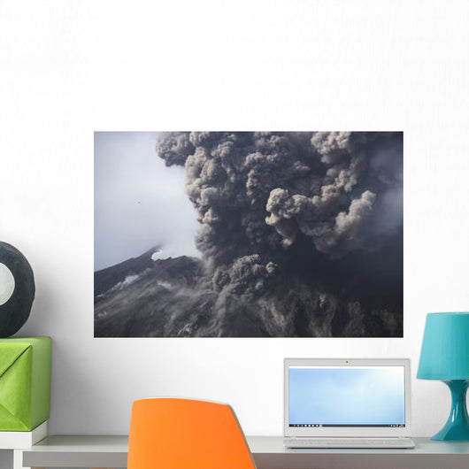Sakurajima Eruption Kagoshima Japan Wall Decal Design 1
