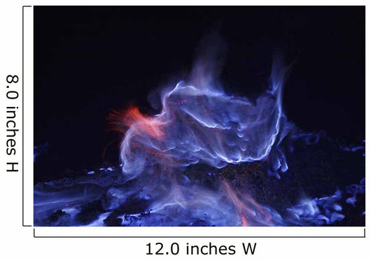 Kawah Ijen Burning Sulfur Wall Decal