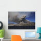 Soufriere Hills Eruption Montserrat Wall Decal Design 1