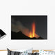 Stromboli Eruption Aeolian Islands Wall Decal Design 1
