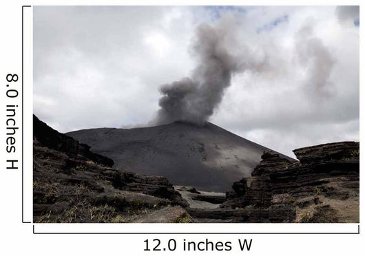 Yasur Eruption Tanna Island Wall Decal Design 6