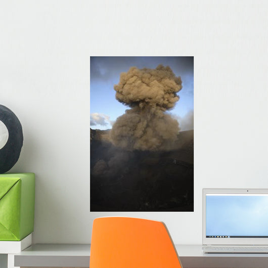 Yasur Eruption Tanna Island Wall Decal Design 4