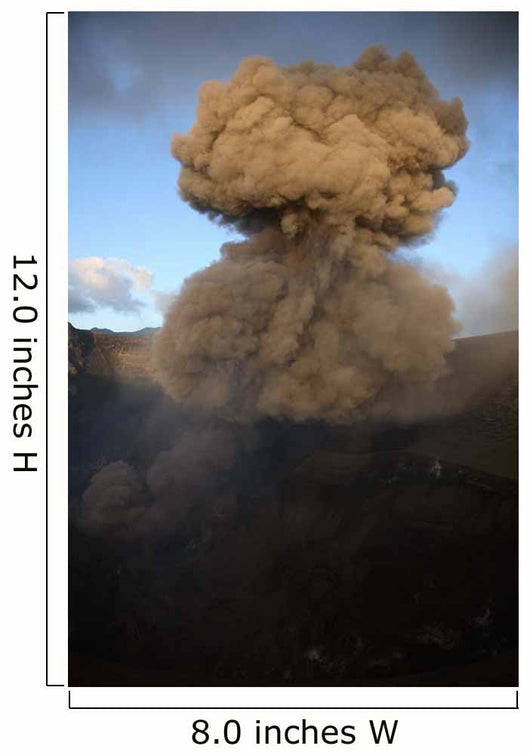 Yasur Eruption Tanna Island Wall Decal Design 4