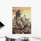 Columbian Mammoth Trapped Sinkhole Wall Decal