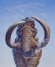 Woolly Mammoth Charging Pleistocene Wall Decal