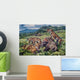Group Carnivorous Cynognathus Prey Wall Decal