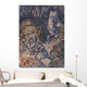Neanderthal Humans Confronted Cave Wall Decal