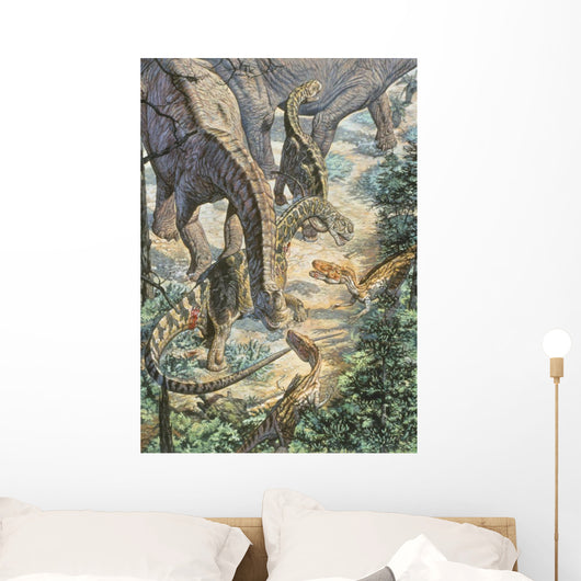 Jobaria Sauropods and Afroventor Wall Decal