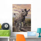 Brontops and Palaeolagus Rabbit Wall Decal