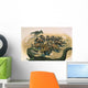 Herd Triceratops Defend Their Wall Decal