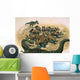 Herd Triceratops Defend Their Wall Decal