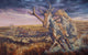 Epicyon Attacks Synthetoceras Run Wall Decal