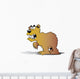 Cartoon Mad Bear Wall Decal