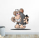 Cartoon Monkey Wall Decal