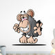 Cartoon Monkey Wall Decal