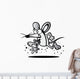 Cartoon Mouse Wall Decal
